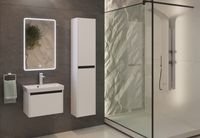 Товар: Тумба Luxury, 55 см, подвесная, 1 ящик, белый матовый - фото 16 Тумба Luxury, 55 см, подвесная, 1 ящик, белый матовый — фото 16, Тумбы под раковину