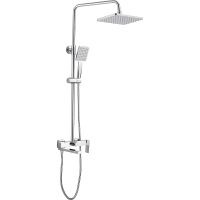 Душевая система Belz B613 B24613 Хром — фото 1, Душевые стойки