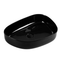 Накладная раковина BelBagno BB1435-NERO — фото 2, Раковины