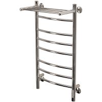 Электрический полотенцесушитель Comfysan Noumi EC-8 80x40 013998 с полкой Хром — фото 1, Электрические полотенцесушители