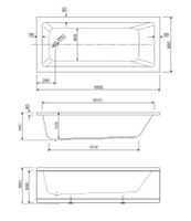 Товар: Акриловая ванна CEZARES PLANE SOLO MINI-180-80-42-W37 - фото 3 Акриловая ванна CEZARES PLANE SOLO MINI-180-80-42-W37 — фото 3, Ванны