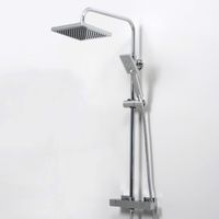 A15502 Thermo Душевой комплект с термостатическим смесителем — фото 6, Душевые стойки