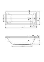 Товар: Акриловая ванна CEZARES PLANE SOLO-180-80-49-W37 - фото 3 Акриловая ванна CEZARES PLANE SOLO-180-80-49-W37 — фото 3, Акриловые ванны