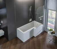 Акриловая ванна Bas Эсте 170x85 R без гидромассажа арт-В 00124 — фото 3, Акриловые ванны