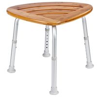 Табурет в ванную Ridder Assistent А00502081 Хром Бамбук — фото 1, Сиденья