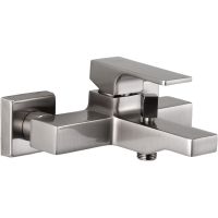 Смеситель для ванны Remer Absolute AU02NP Никель брашированный — фото 1, Для душа и ванны