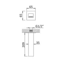 Товар: Излив для ванны CEZARES PORTA-SC-NOP - фото 2 Излив для ванны CEZARES PORTA-SC-NOP — фото 2, Изливы