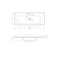 Товар: Раковина из искусственного мрамора CEZARES CZR-1200/480-LV-MR-ECO - фото 3 Раковина из искусственного мрамора CEZARES CZR-1200/480-LV-MR-ECO — фото 3, Раковины