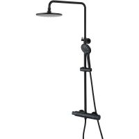 Товар: Душевая система Lemark Bronx LM3770BL с термостатом Черная - фото 1 Душевая система Lemark Bronx LM3770BL с термостатом Черная — фото 1, Душевые системы