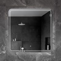 Зеркало Cezares CZR-SPC-DUET-800-800-LED-TCH — фото 3, Зеркала в ванную комнату