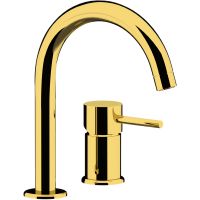 Смеситель для раковины Remer X-Style X57DO Золото глянцевое — фото 1, Смесители для раковины