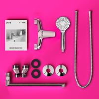 Смеситель для ванны Dorff Stark D1109500 универсальный Хром — фото 3, Смеситель для ванны