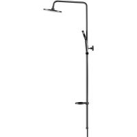 Товар: Душевая система Swedbe Hermes 5104B Черная матовая - фото 5 Душевая система Swedbe Hermes 5104B Черная матовая — фото 5, Душевые стойки