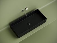 Раковина-чаша Ceramicanova Element 80 CN6072MB Черная матовая — фото 9, Раковины накладные