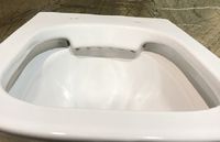 Унитаз CeramaLux 2615Е подвесной с сиденьем Микролифт — фото 11, Подвесные унитазы