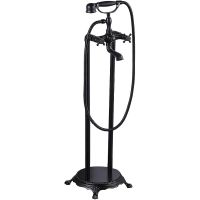 Смеситель для ванны Boch Mann Vico B BM9654 Черный — фото 1, Смесители напольные