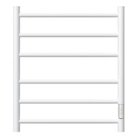 Товар: Полотенцесушитель электрический Point Аврора PN10846W П6 400x600 диммер справа, белый - фото 1 Полотенцесушитель электрический Point Аврора PN10846W П6 400x600 диммер справа, белый — фото 1, Электрические полотенцесушители