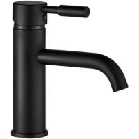 Смеситель для раковины ALMAes Sona TVZ-0905 Черный матовый — фото 1, Смесители для раковины