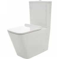 Унитаз компакт AQUAme AQM1003 без бачка с сиденьем Микролифт — фото 1, Напольные унитазы