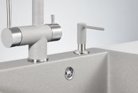 Granula-018 D, БАЗАЛЬТ, ДОЗАТОР КУХОННЫЙ — фото 2, Дозаторы для кухонных моек