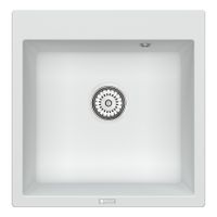 Мойка кухонная Point Арбель 51 PN3001W, белый — фото 1, Кухонные мойки