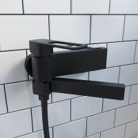 Товар: Смеситель для ванны Iddis Slide SLIBL00i02WA Черный - фото 5 Смеситель для ванны Iddis Slide SLIBL00i02WA Черный — фото 5, Для душа и ванны