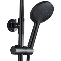 Душевая система Boch Mann Oglio B TS BM9649 с термостатом Черная — фото 2, Душевые стойки