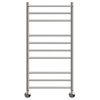 Водяной полотенцесушитель Point Аврора PN10150P П9 500x1000 с полкой Хром — фото 2, Водяные полотенцесушители