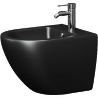 Биде Ceramicanova Metropol CN4003MB подвесное Черное — фото 1, Биде