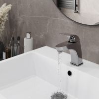 Смеситель для раковины Laparet Lisera Pro N2017102LPT Хром — фото 5, Смесители для раковины