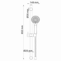 A064 Душевой комплект — фото 8, Душевые системы
