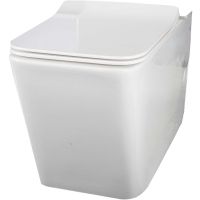 Унитаз компакт Creto Logan L2 1002-004-WF без бачка и с сиденьем Микролифт — фото 1, Напольные унитазы