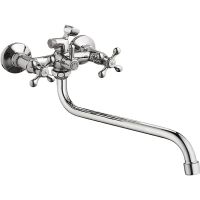 Смеситель для ванны Ledeme H08 2508L универсальный Хром — фото 1, Смеситель для ванны