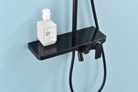 Товар: Душевая система Raglo R60.24.06 Черная матовая - фото 14 Душевая система Raglo R60.24.06 Черная матовая — фото 14, Душевые системы