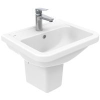 Раковина Creavit Key 50 KY050-00CB00E-0000 Белая — фото 2, Раковины подвесные