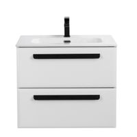 База под раковину подвесная CEZARES ECO-CER-N-700-2C-SO-BL — фото 1, Тумбы под раковину