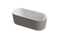 Акриловая ванна CEZARES METAURO-INT-Central-180-80-60-G-W-MATT — фото 1, Акриловые ванны