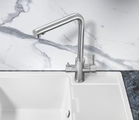 Смеситель для кухни Milacio Ultra MCU.553.SS Нержавеющая сталь — фото 5, Смесители для кухни