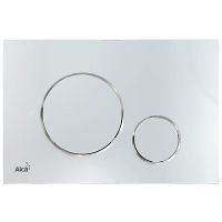 Товар: Клавиша смыва Alcaplast Thin M671 Хром глянцевая - фото 1 Клавиша смыва Alcaplast Thin M671 Хром глянцевая — фото 1, Кнопки смыва