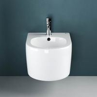 Биде Ceramicanova Moments CN3004 подвесное Белое — фото 7, Биде