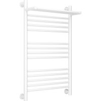 Водяной полотенцесушитель Сунержа Богема+ 800х500 12-0223-8050 с полкой Белый — фото 4, Водяные полотенцесушители