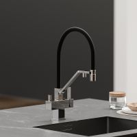 Товар: Смеситель для кухни Sancos Loro SC4007CH Хром Черный - фото 8 Смеситель для кухни Sancos Loro SC4007CH Хром Черный — фото 8, Смесители для кухни