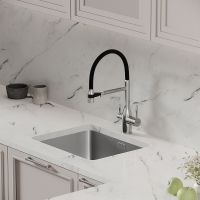 Смеситель для кухни Sancos Garda SC4009CH Хром Черный — фото 7, Смесители для кухни