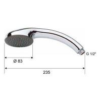 Ручной душ Remer Хром арт-312X — фото 2, Лейки для душа