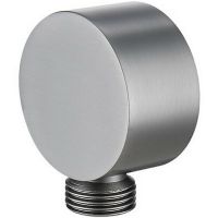 Шланговое подключение Caprigo Parts 99-590-GUN Вороненая сталь — фото 1, Шланговые подключения