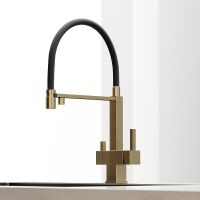 Товар: Смеситель для кухни Sancos Moro SC4006BG Золото брашированное Черный - фото 3 Смеситель для кухни Sancos Moro SC4006BG Золото брашированное Черный — фото 3, Смесители для кухни