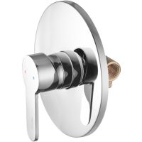 Смеситель для душа Swedbe Platta 5517 Хром — фото 1, Смеситель для душа