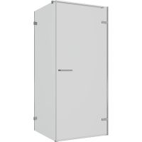 Душевой уголок Ambassador Abner 90x90 10011101R профиль Хром стекло прозрачное — фото 13, Квадратные душевые уголки