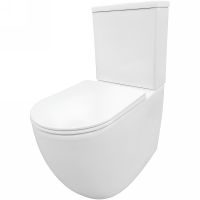 Унитаз компакт CeramaLux TR2176-1 с бачком и сиденьем Микролифт — фото 1, Напольные унитазы