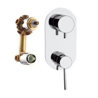 Смеситель для ванны Remer Minimal N94 Хром — фото 1, Смеситель для душа